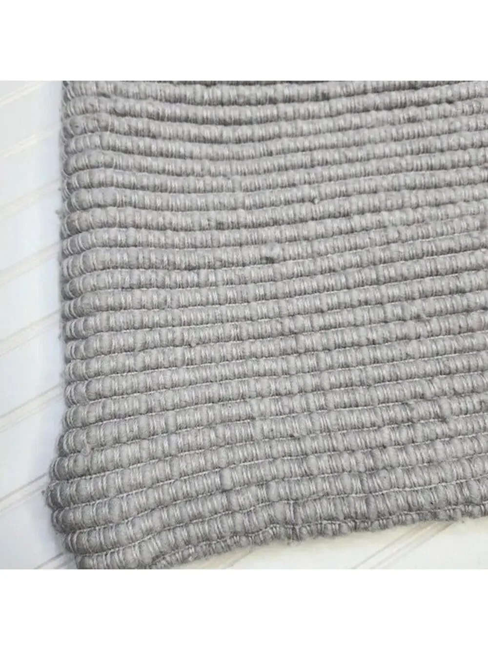Pottery Barn 24x24 Textured Pillow Cover Gray Chunky Knit Cotton Euro Sham